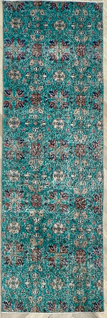 Turkish hand made runner 248x80 cm no