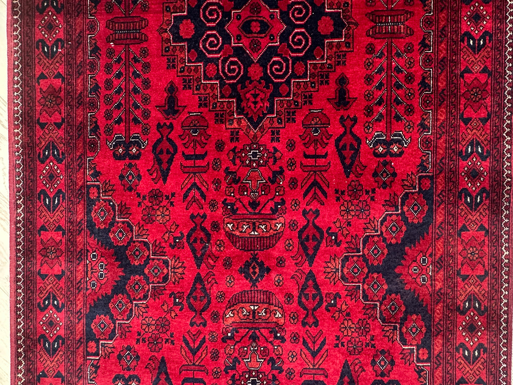 Afghan elephant foot runner 300x90 cm