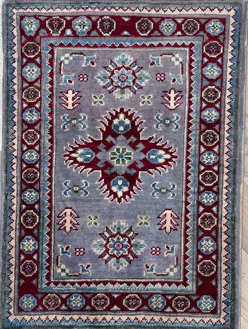 Handmade Afghan door mat rug
