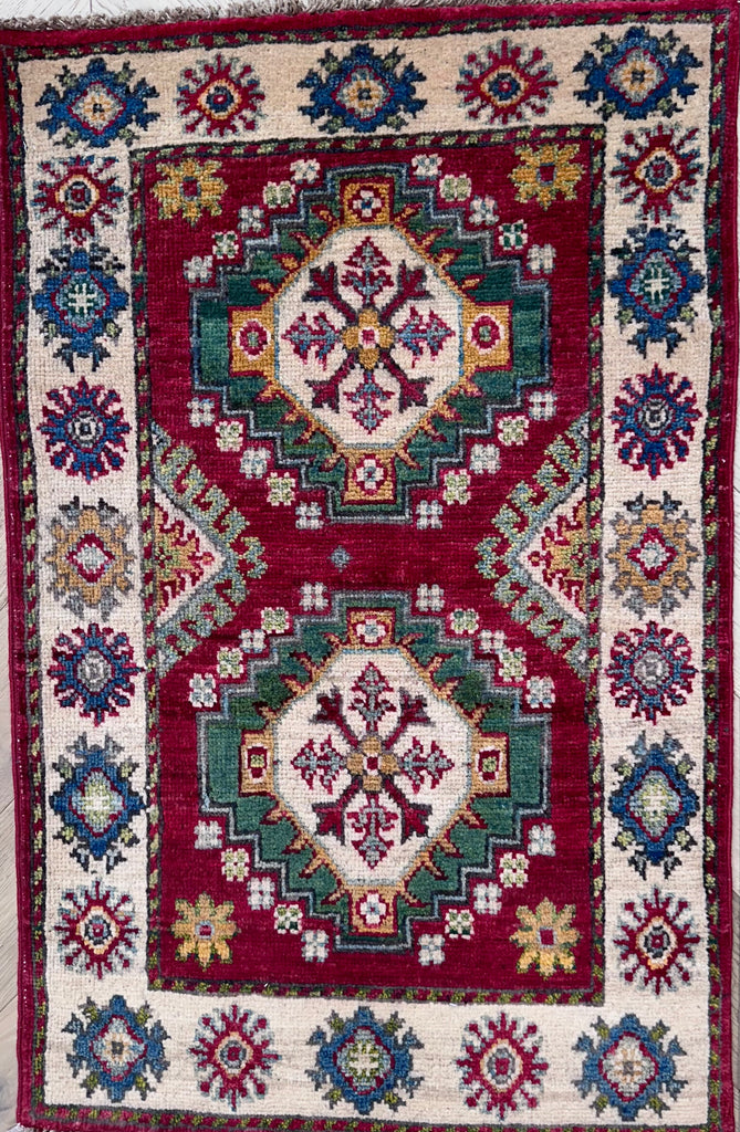 Handmade Afghan door mat rug