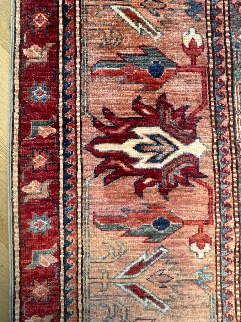 Afghan handmade rug,Chobi. Size:369x269 cm