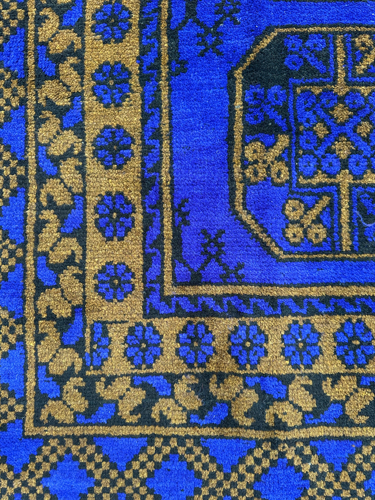 Afghan handmade rug,Chobi. Size: 278x203 cm