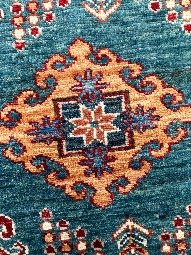 Afghan handmade rug,Chobi . Size: 220x150 cm