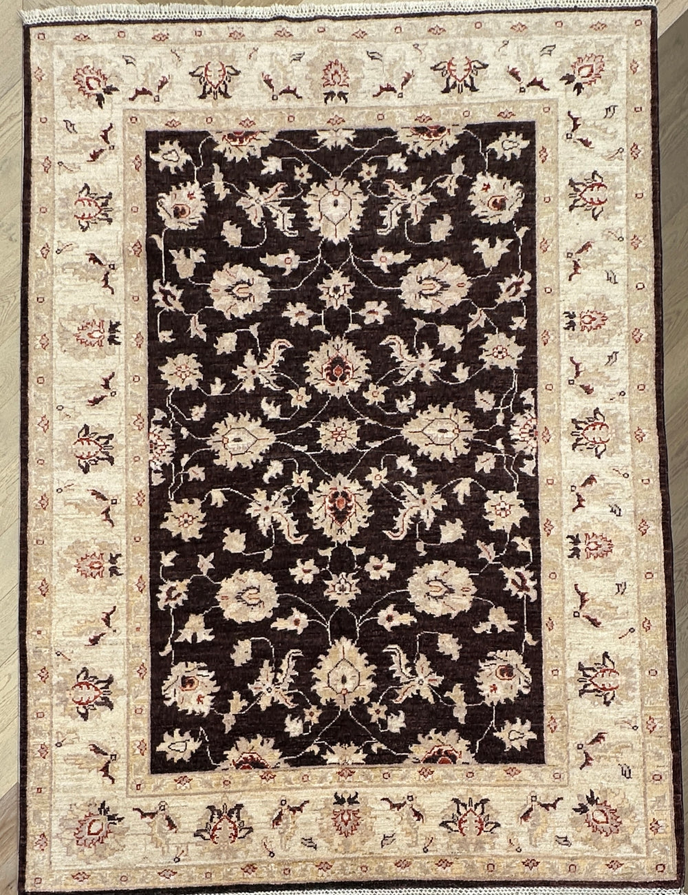 Afghan handmade rug,Chobi. Size: 236x172 cm
