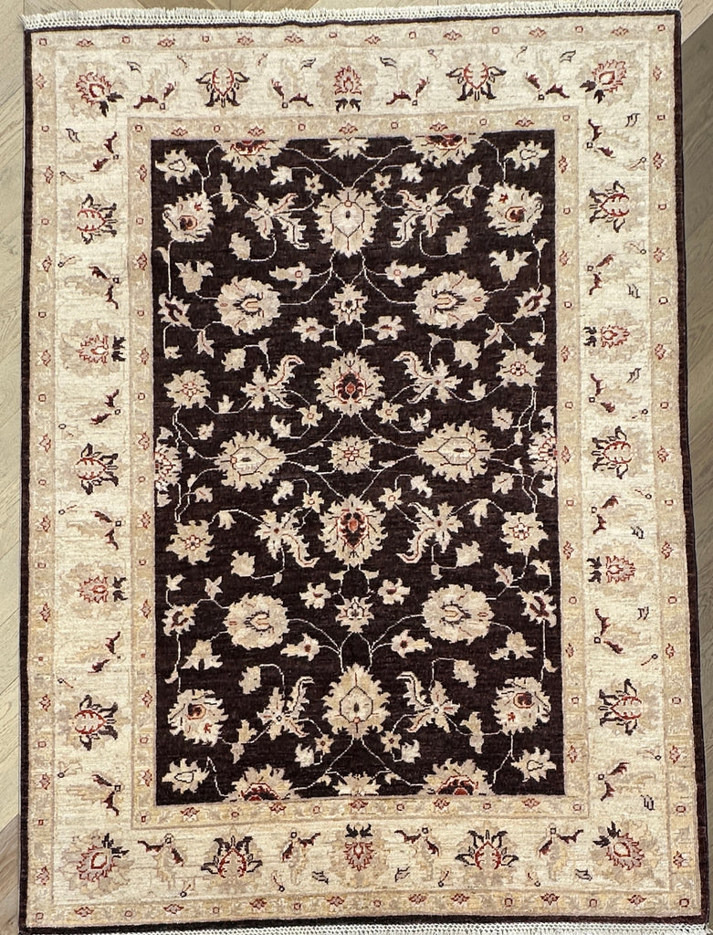 Afghan handmade rug,Chobi. Size: 236x172 cm