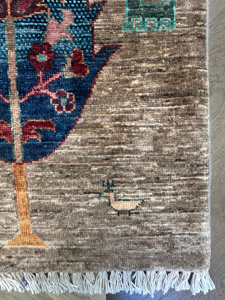 Afghan handmade rug,Chobi . Size: 265x180 cm