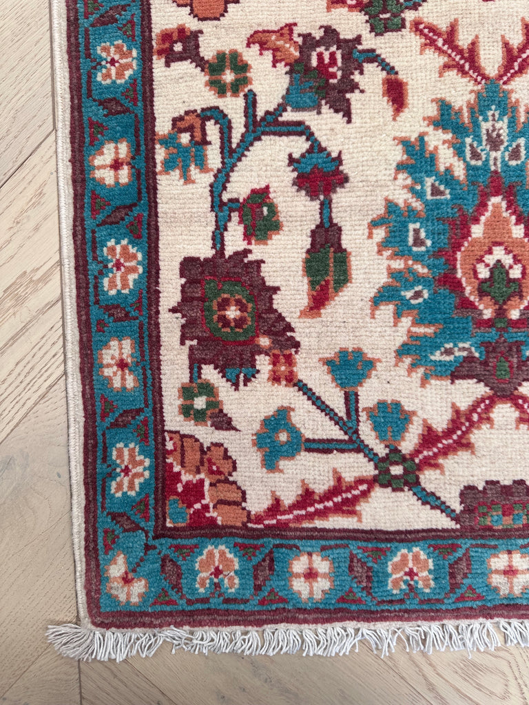 Handmade Afghan door mat rug