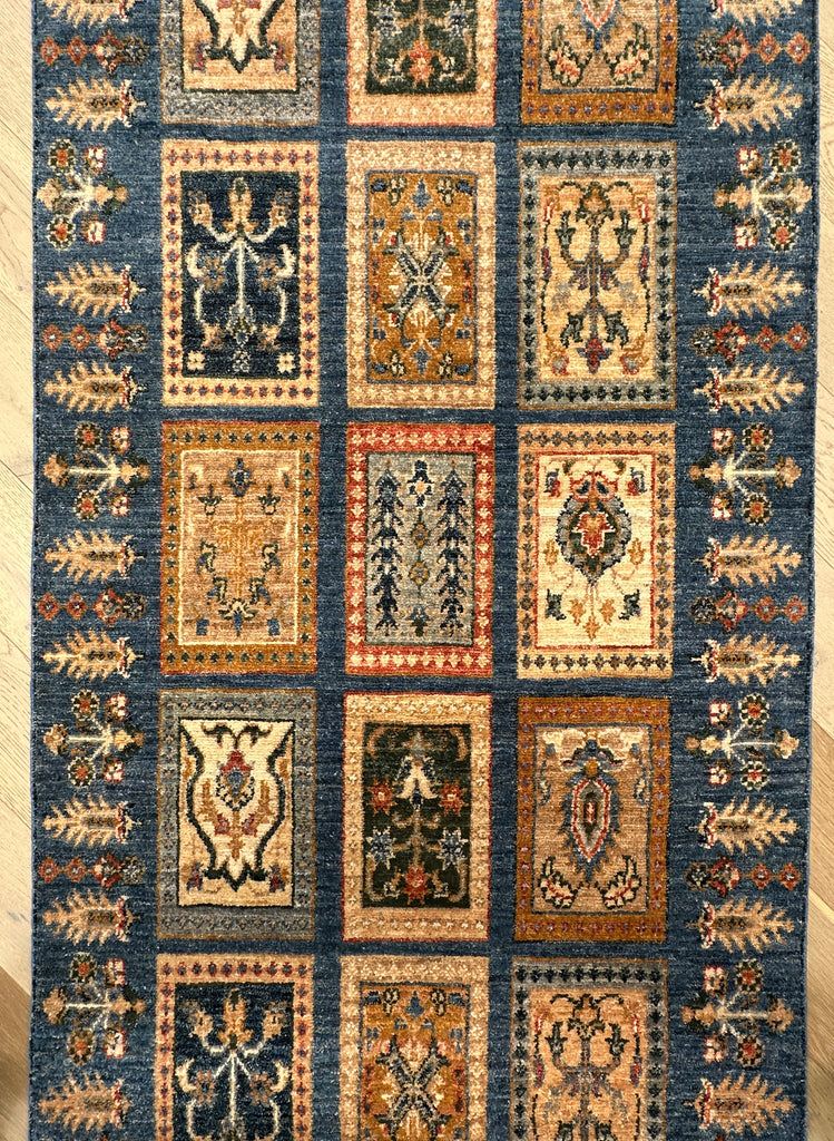 Afghan handmade Chobi runner 282x79 cm