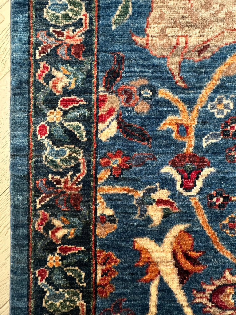 Afghan handmade rug,Chobi. Size:299x251cm