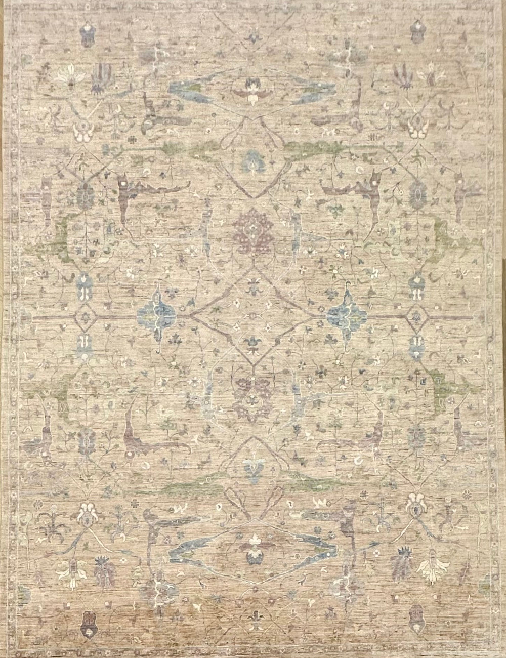 Afghan handmade rug,Chobi. Size:362x267 cm