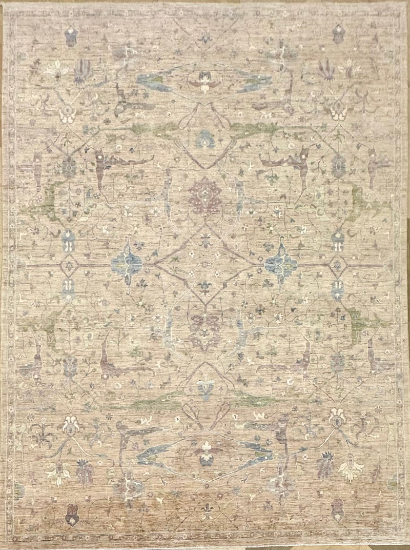 Afghan handmade rug,Chobi. Size:362x267 cm