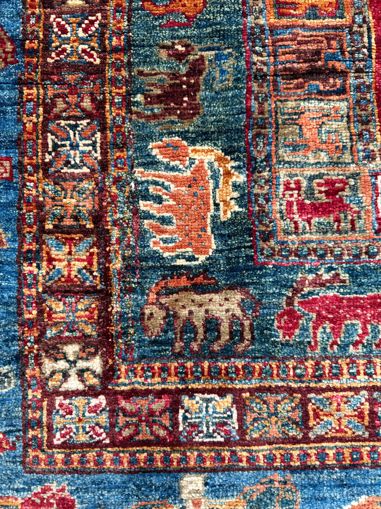 Afghan handmade rug,Chobi . Size: 260x184 cm