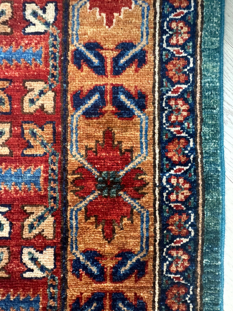 Afghan handmade rug,Chobi. Size:368x276cm