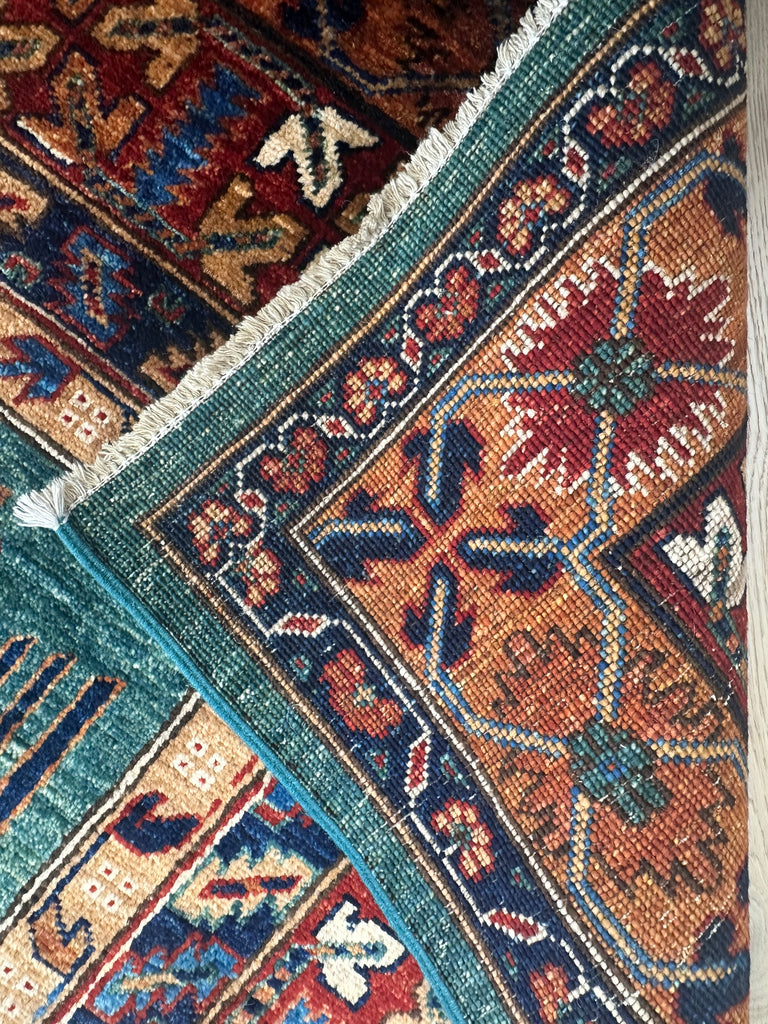 Afghan handmade rug,Chobi. Size:368x276cm