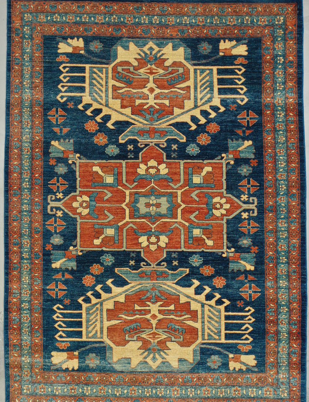 Vintage Afghan Chobi rug 283x220cm