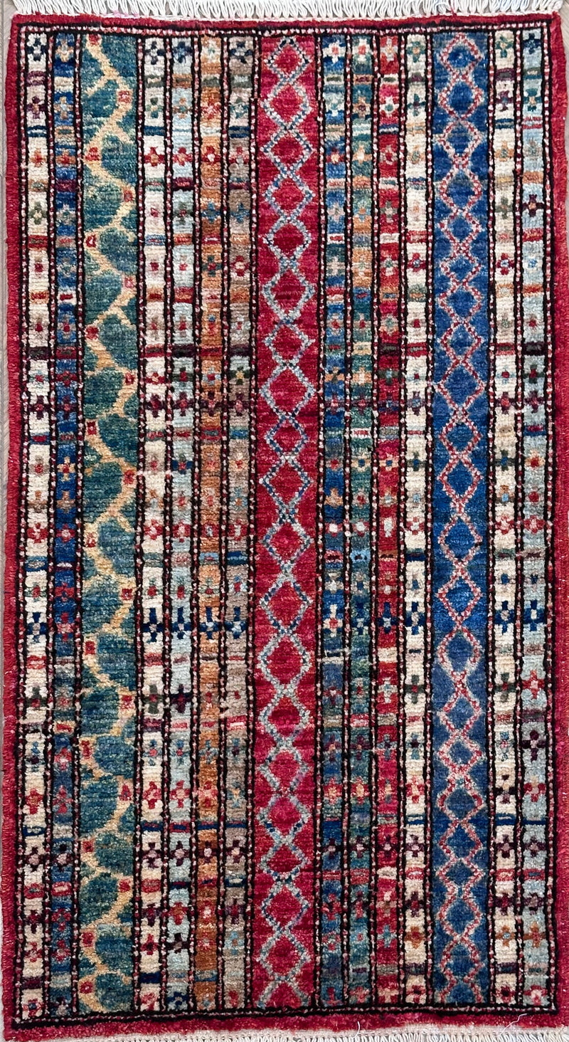 Handmade Afghan door mat rug - SamaRugs