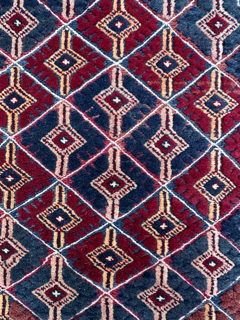 HANDMADE AFGHAN MUSHWANI KILIM RUNNER | 203x82  CM|