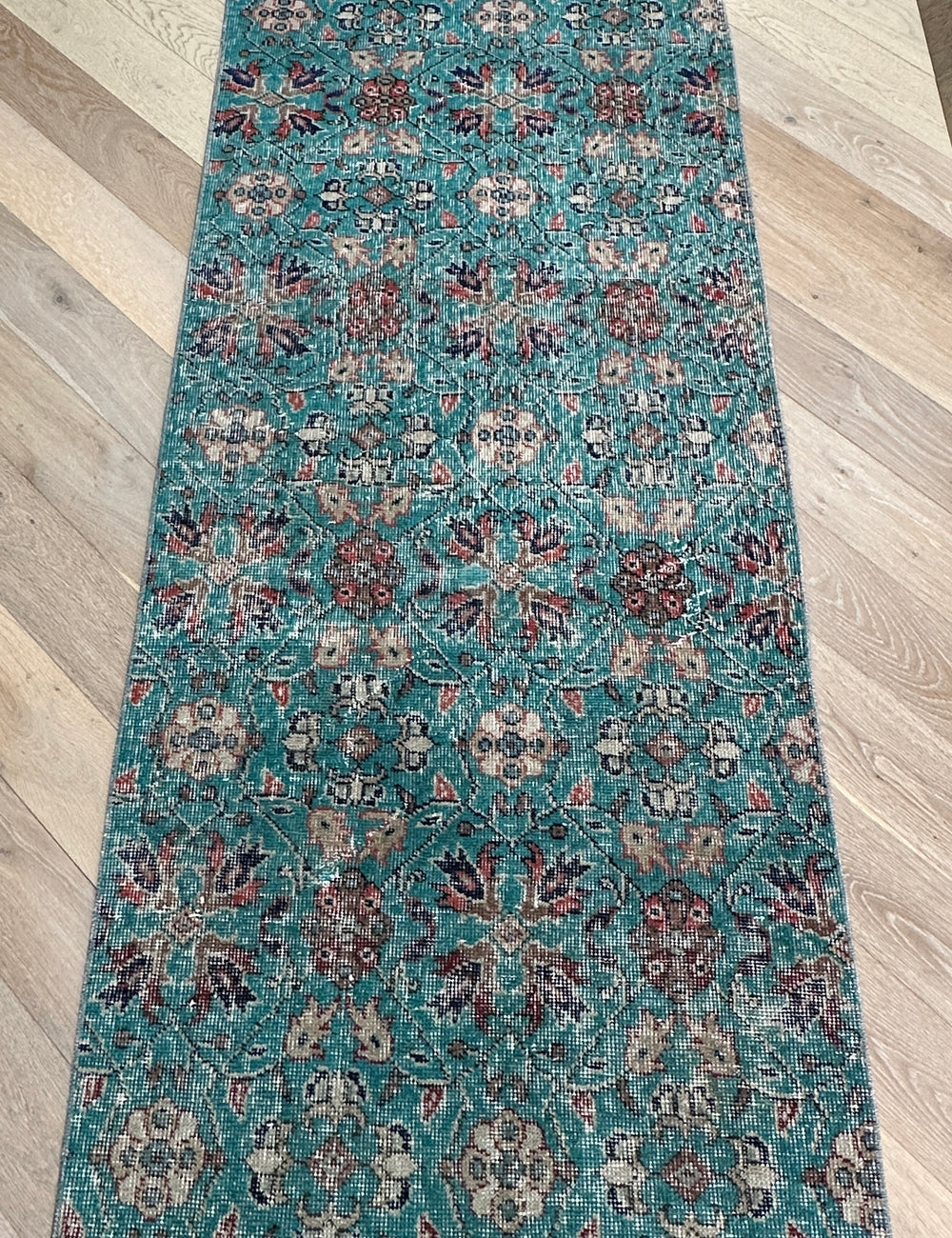 Turkish hand made runner 248x80 cm no