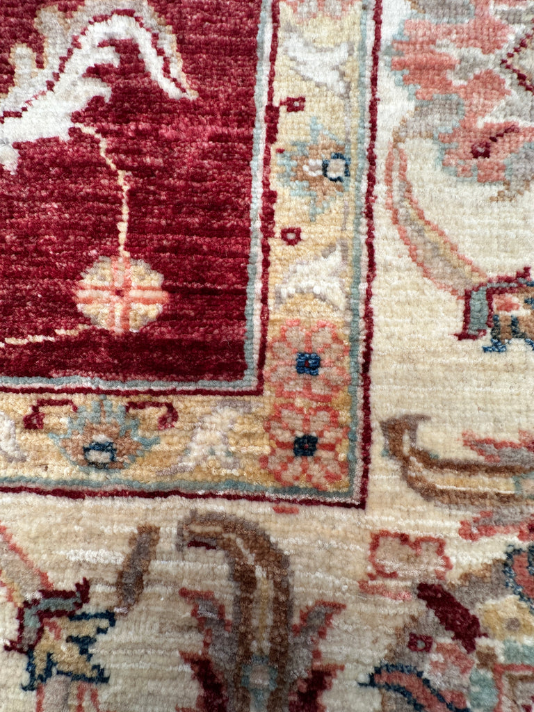 Afghan handmade rug,Chobi. Size: 238x176 cm loop