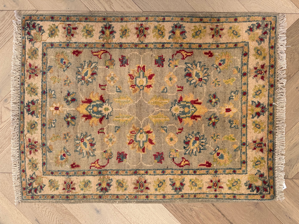 Handmade Afghan door mat rug