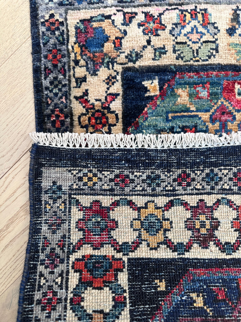 Handmade Afghan door mat rug