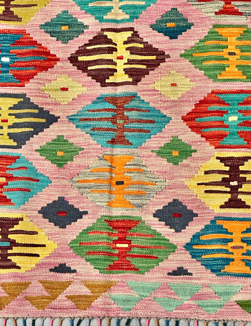 198x120cm Chobi Kilim #665