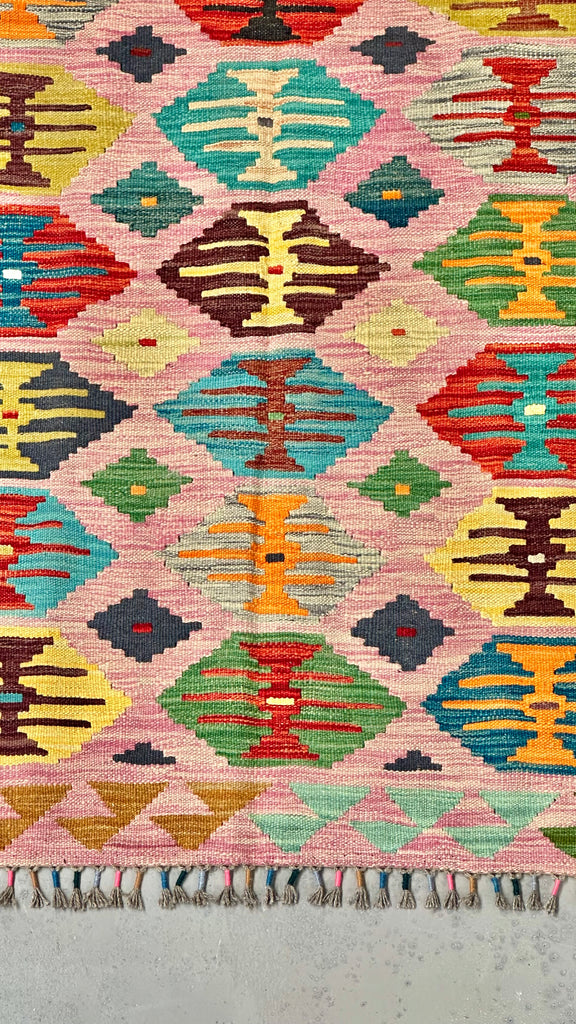 198x120cm Chobi Kilim #665