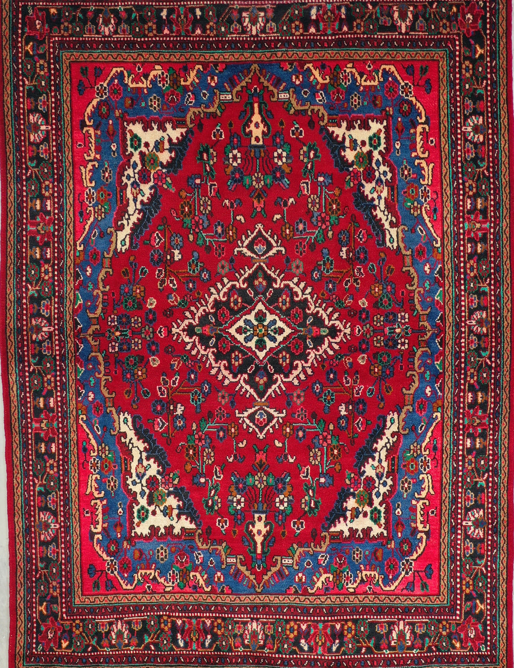 Afghan Vintage Sarouk rug 292x217cm