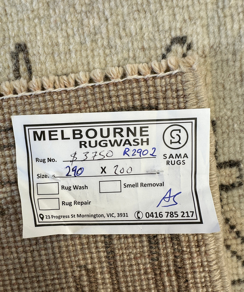 Vintage Turkish  handmade rug 290x200cm