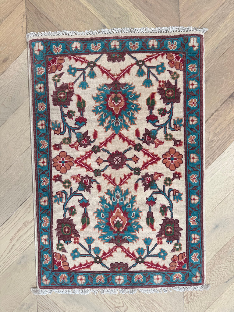 Handmade Afghan door mat rug