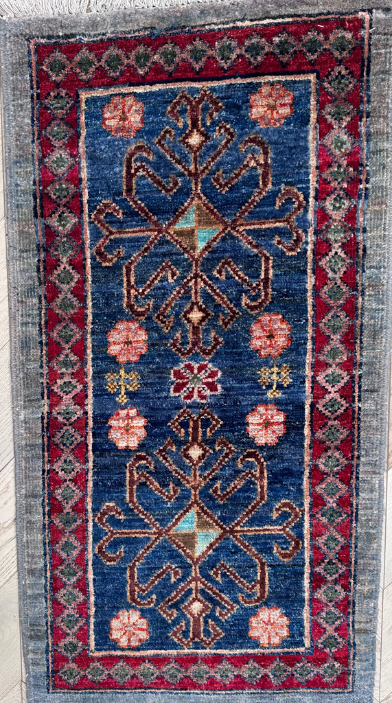 Handmade Afghan door mat rug