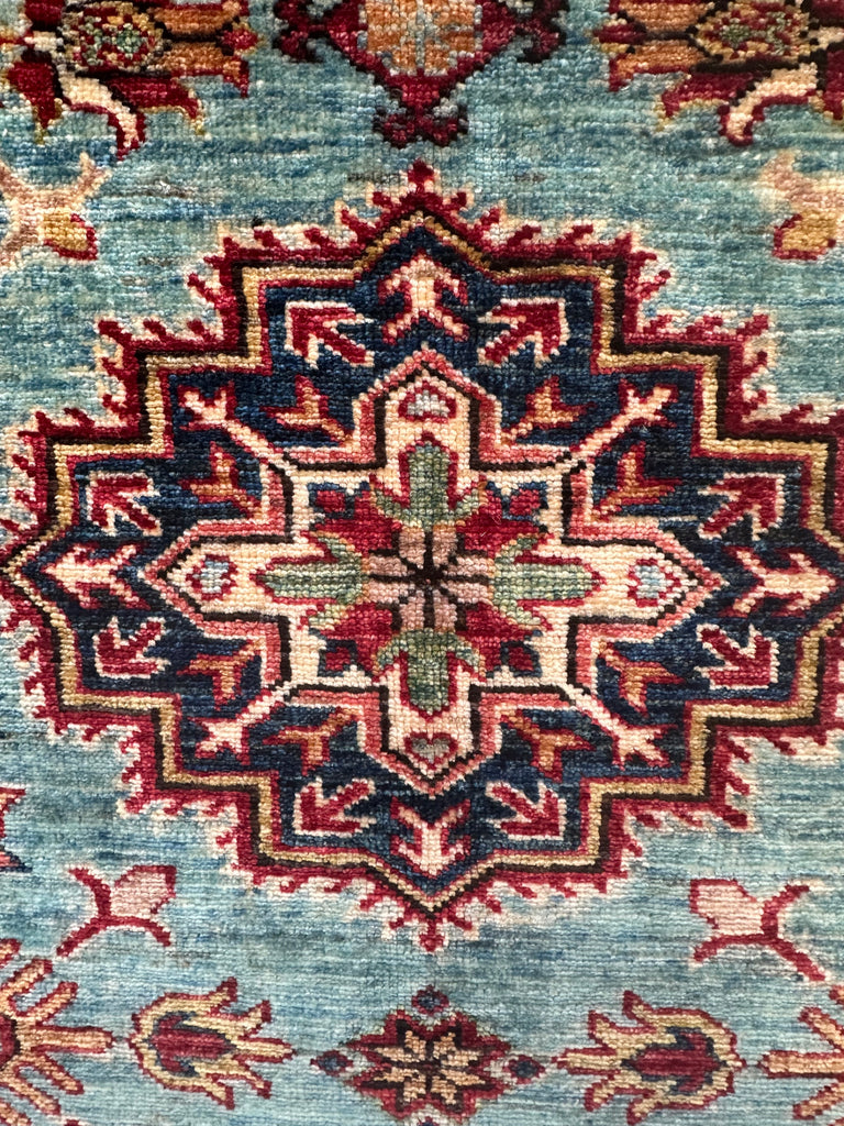 Afghan handmade rug,Chobi. Size:303x240cm