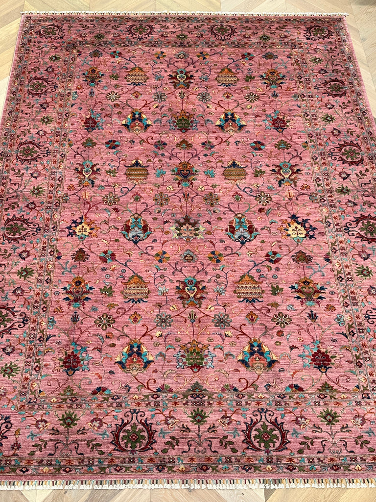 Afghan handmade rug,Chobi. Size:363x271cm