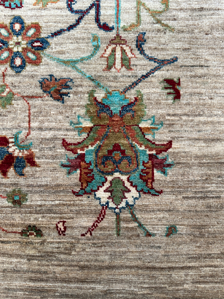 Afghan handmade rug,Chobi . Size: 184x152 cm