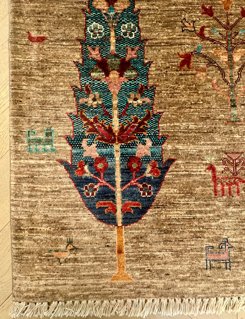 Afghan handmade rug,Chobi . Size: 265x180 cm