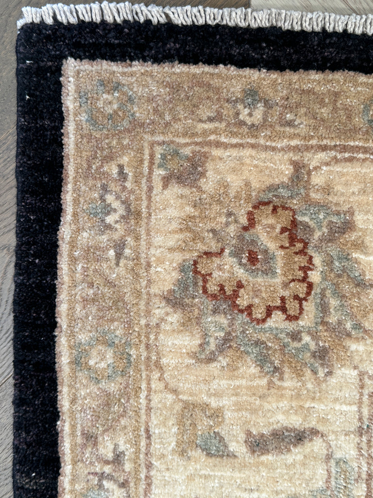 Afghan handmade rug,Chobi . Size: 242x180 cm