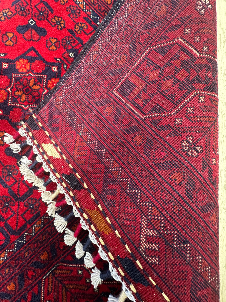 Afghan elephant foot rug 200x152 cm