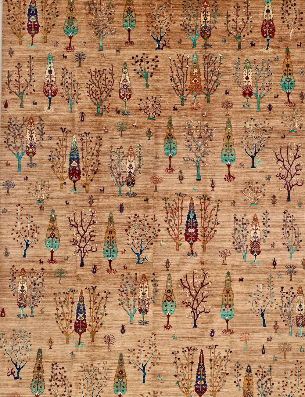 Chobi Beige Forest rug 310x426cm