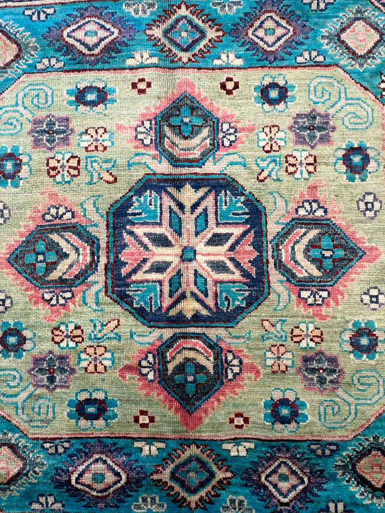Afghan handmade rug,Chobi. Size:403x303 cm