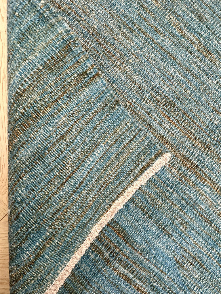 Handmade Afghan  Sumak weave Rug | 286x219 cm