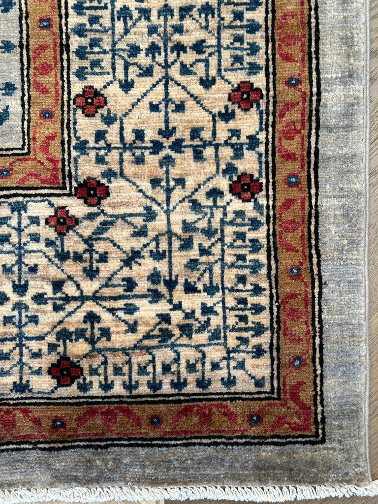 Afghan handmade rug,Chobi . Size: 286x187 cm