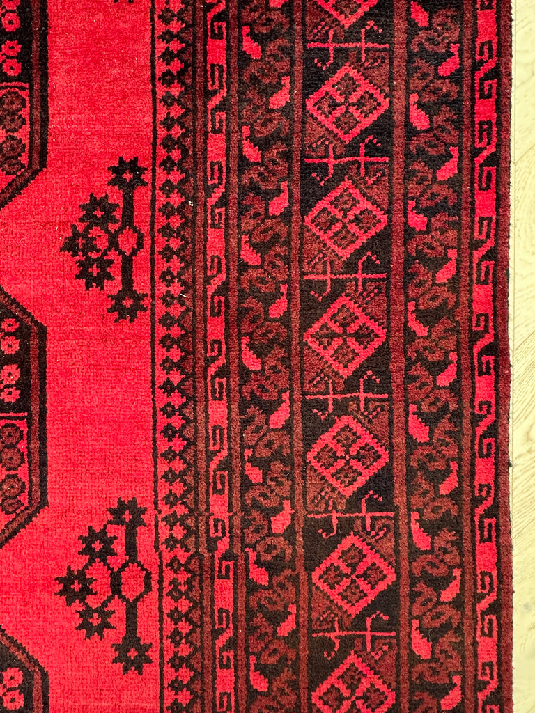 Afghan elephant foot rug  263x187 cm