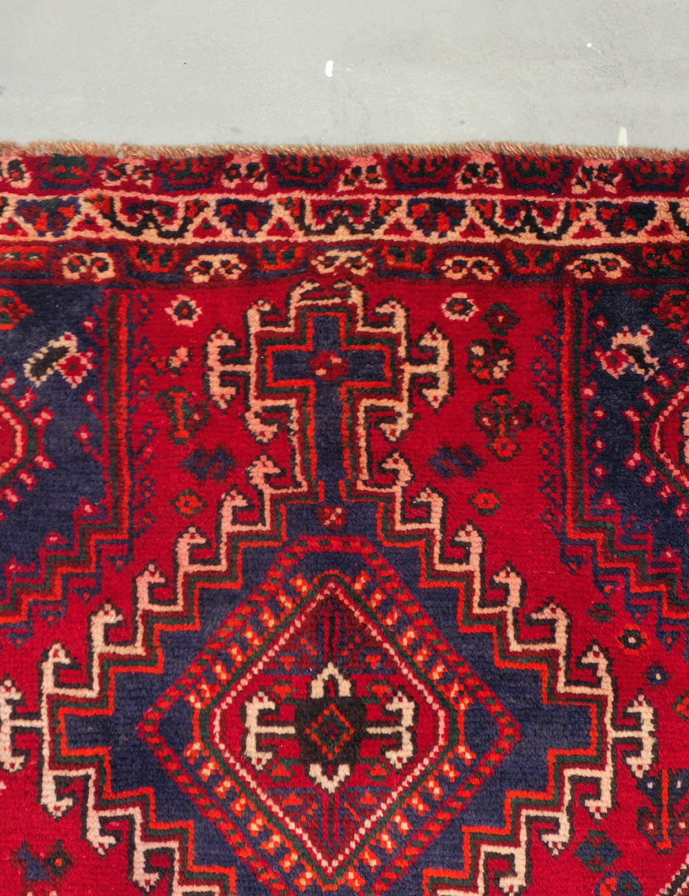 Afghan Vintage Sarouk rug 244x151