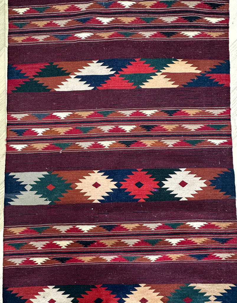 Handmade Herati Sumak Runner| 312x85 cm