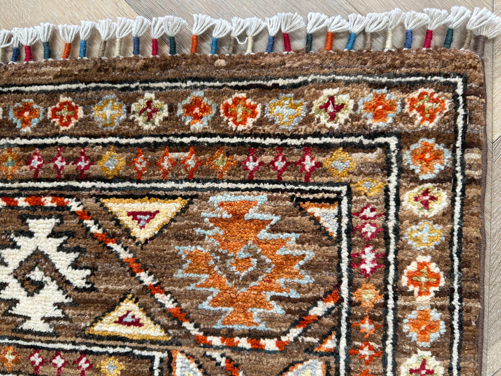 Handmade Gabeh Rug |201x155 cm