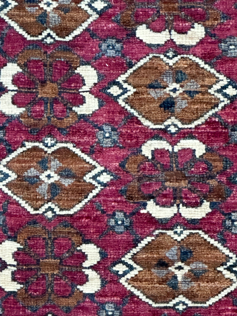 Afghan handmade rug,Chobi. Size:340x230 cm