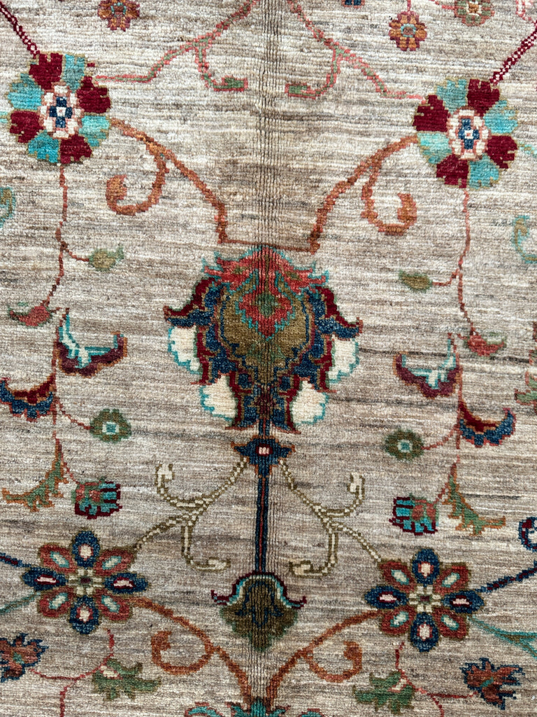 Afghan handmade rug,Chobi . Size: 184x152 cm