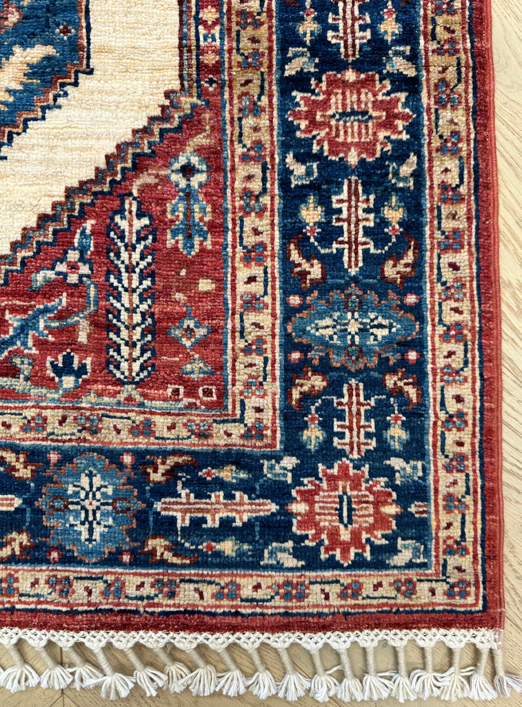 Afghan handmade chobi runner 357x85cm