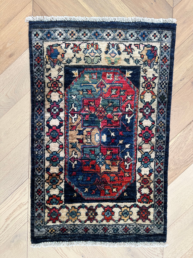 Handmade Afghan door mat rug