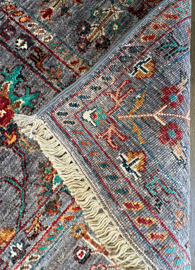 Afghan handmade rug,Chobi. Size: 196x146 cm